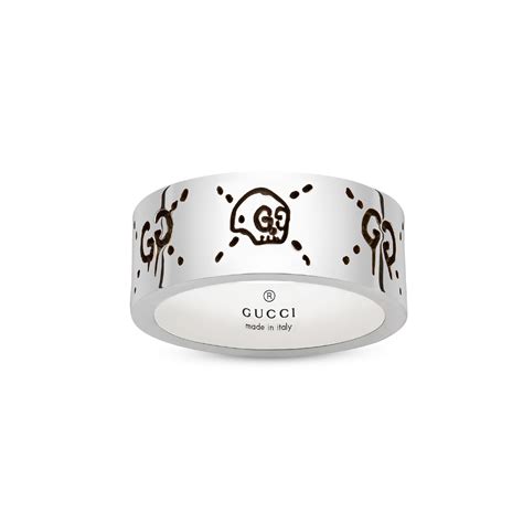 gucci g cube ring|gucci ghost ring silver.